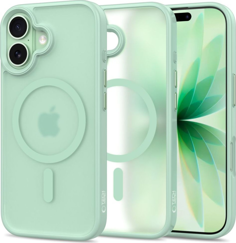 Tech-Protect Ochranný kryt na iPhone 17 - Tech-Protect, Magmat MagSafe Matte Sage