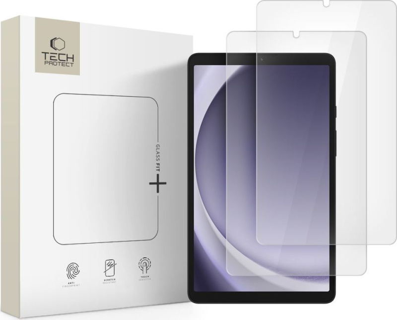 Tech-Protect Hybridní ochranné sklo na Samsung Galaxy TAB A11 (2025) / A9 (2023) - Tech-Protect, Glass Fit+ (2ks)