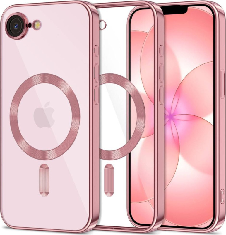 Tech-Protect Ochranný kryt na iPhone 17e / 16e - Tech-Protect, Magflex MagSafe Rose Gold