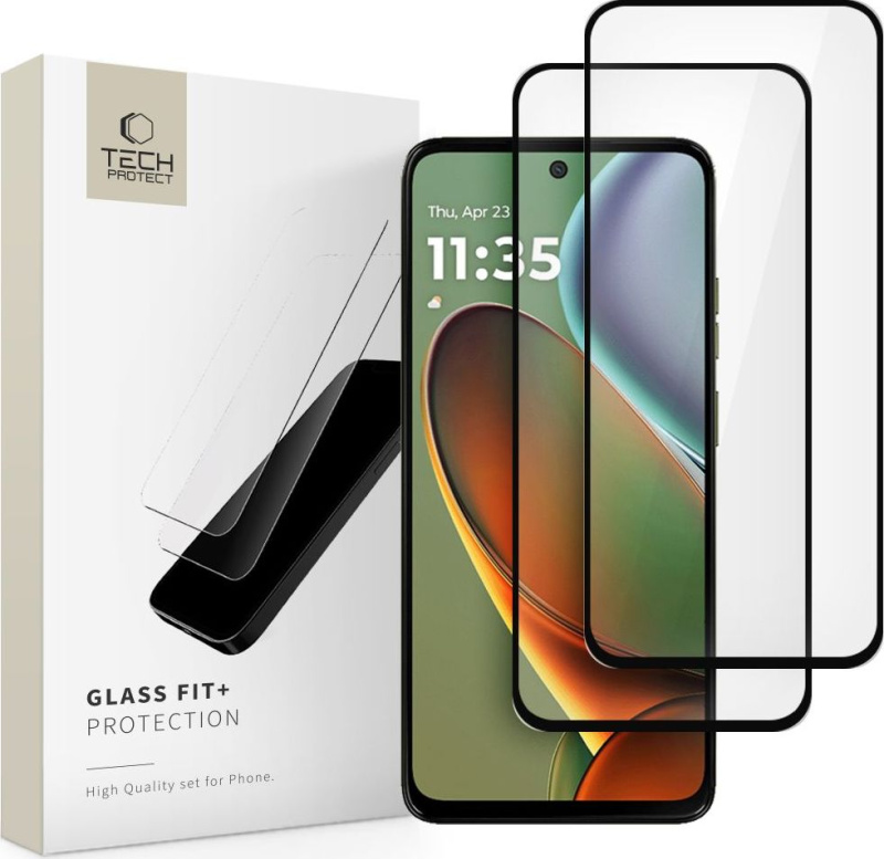 Hofi Hybridní ochranné sklo na Motorola Moto G15 / G15 POWER / G17 / G17 POWER - Tech-Protect, Glass Fit+ (2ks)