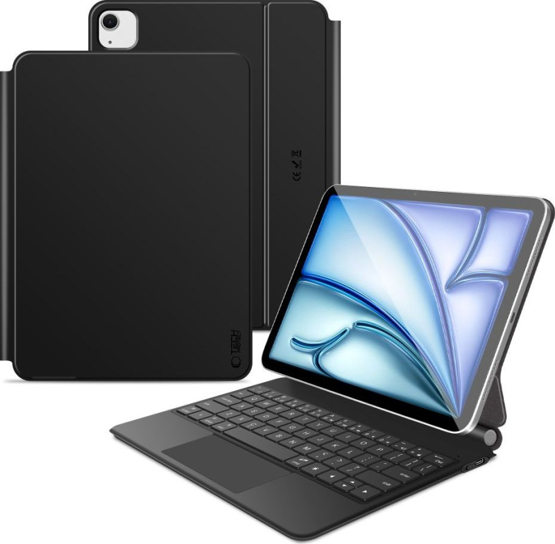 Tech-Protect Pouzdro s klávesnicí pro iPad Air (2022/2020) / iPad Air 11 (2024-2026) - Tech-Protect, SmartCase Magnetic