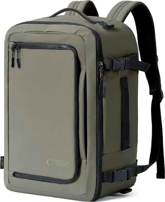 Tech-Protect Batoh do letadla 20L - Tech-Protect, Defender S50 40x20x25 (RYANAIR & WIZZAIR) Olive