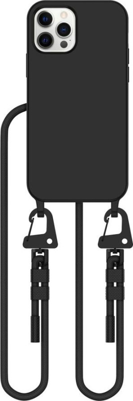 Tech-Protect Kryt se šňůrkou na iPhone 12 / 12 Pro - Tech-Protect, Magnecklace MagSafe Black