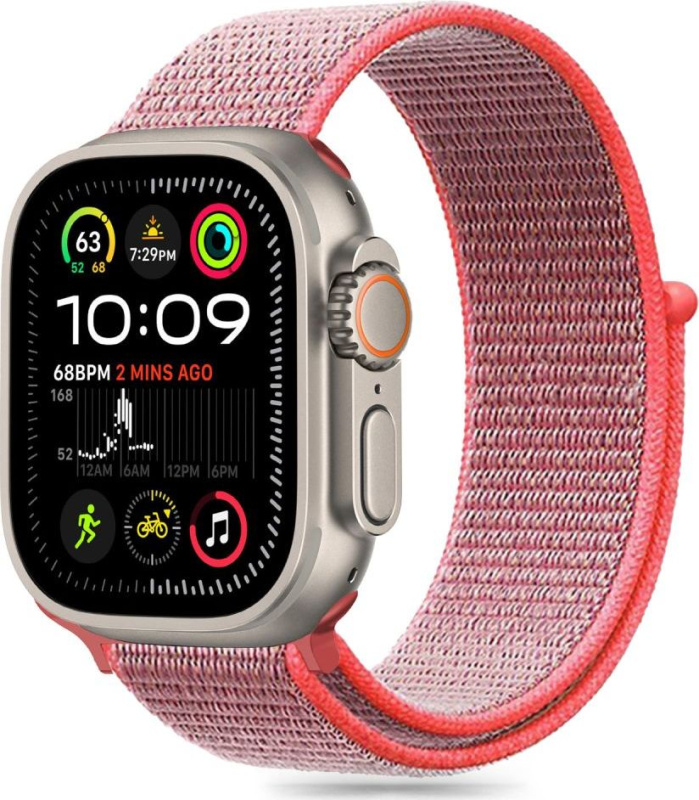 Tech-Protect Řemínek pro Apple Watch 38mm / 40mm / 41mm / 42mm - Tech-Protect, Nylon Hot Pink