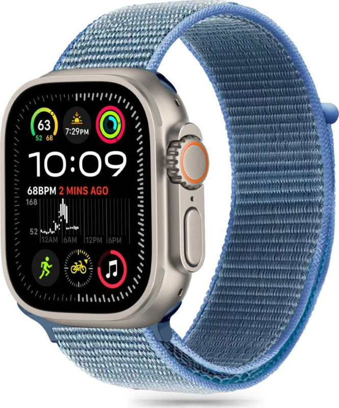 Tech-Protect Řemínek pro Apple Watch 38mm / 40mm / 41mm / 42mm - Tech-Protect, Nylon Baby Blue