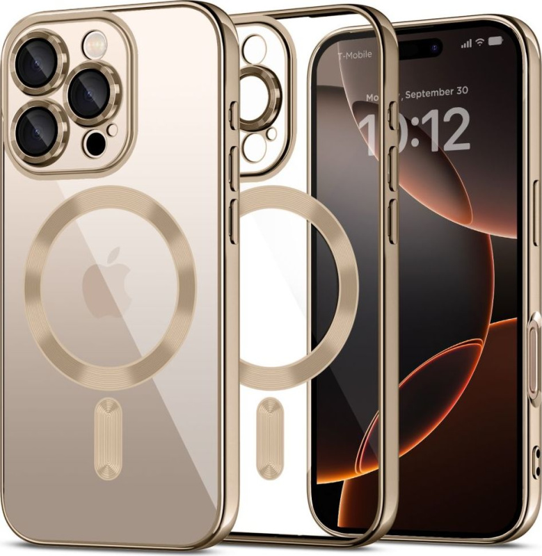 Tech-Protect Ochranný kryt na iPhone 16 Pro MAX - Tech-Protect, Magflex MagSafe Shiny Desert