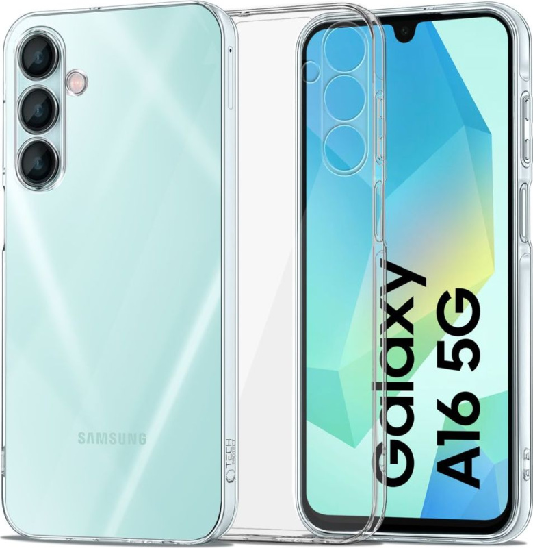 Tech-Protect Ochranný kryt na Samsung Galaxy A16 - Tech-Protect, Flexair+ Crystal