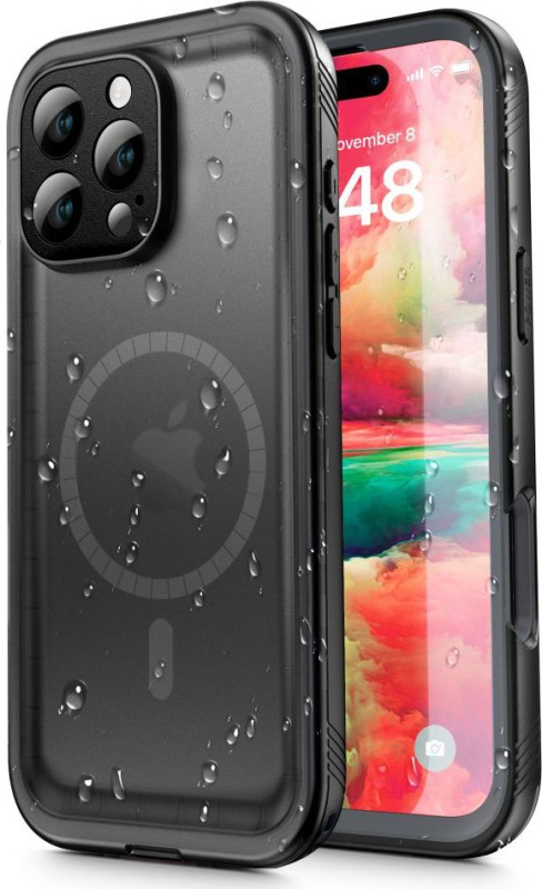 Tech-Protect Voděodolné pouzdro na iPhone 16 Pro MAX - Tech-Protect, ShellBox IP68 with MagSafe