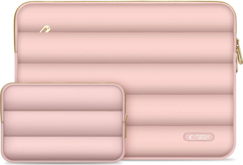 Tech-Protect Pouzdro na notebook - Tech-Protect, 13-14 Puffy Dusty Rose