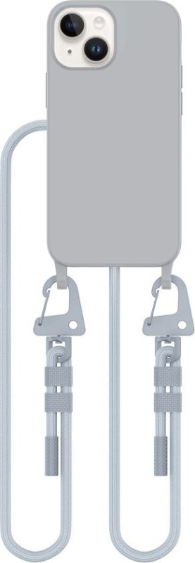 Tech-Protect Kryt se šňůrkou na iPhone 13 mini - Tech-Protect, Magnecklace MagSafe Crayon Gray