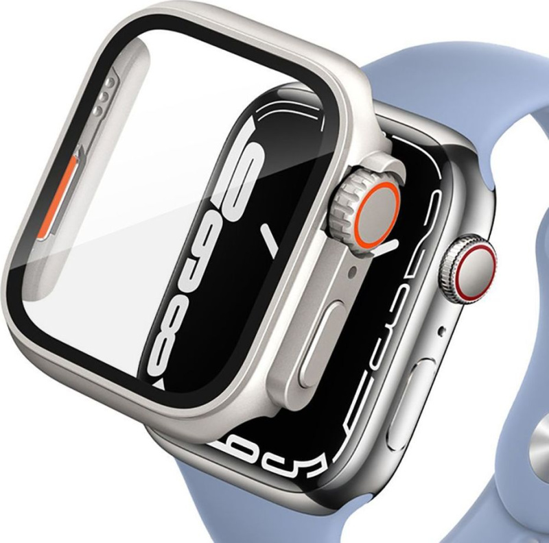 Tech-Protect Pouzdro / kryt pro Apple Watch 46mm - Tech-Protect, Defense360 Titanium/Orange