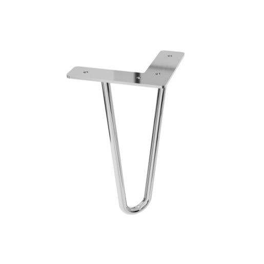 Příslušenství noha k nábytku Naturel Stilla 9x20 cm chrom 2ks STILLAH29