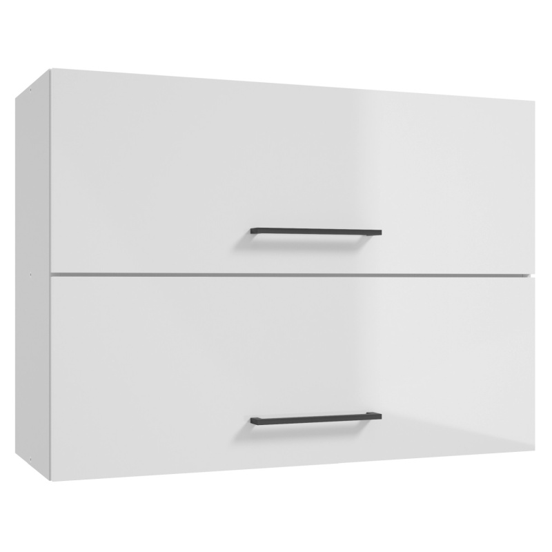 Deftrans Horní kuchyňská skříňka Mito 2D, bílá, 80 x 58 x 31 cm