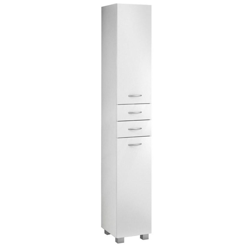 Vysoká skříňka Pik 30 bílý