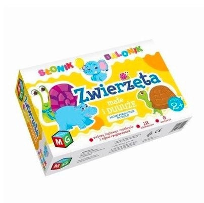 Vzdělávací puzzle Zvířata malá a velká