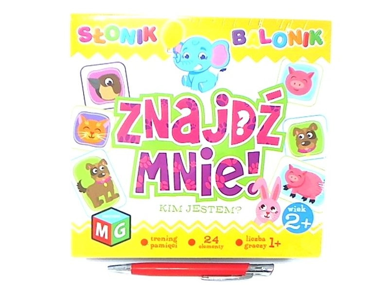 Słonik Balonik Najdi mě: kdo jsem?