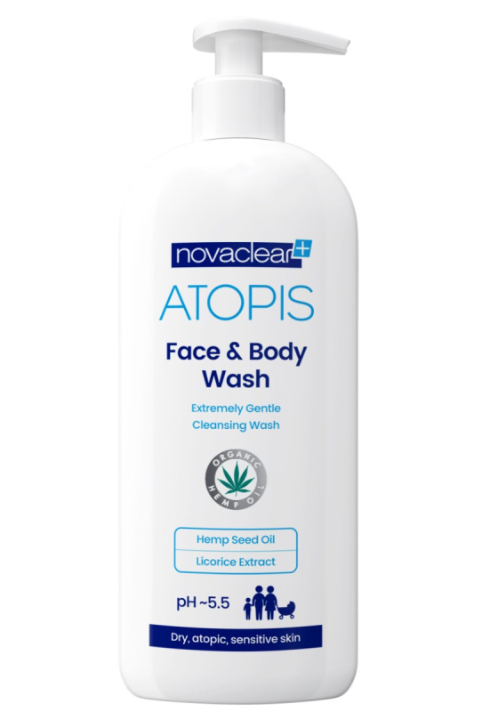 BIOTTER Novaclear Atopis mycí gel na obličej a tělo 500 ml