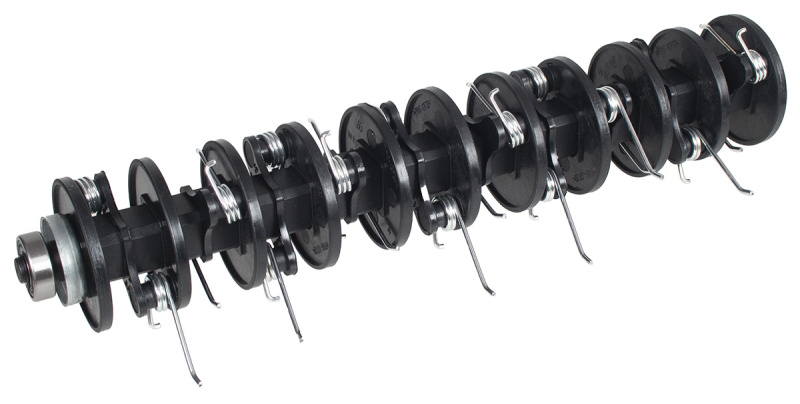 Pružinový válec pro elektrický vertikutátor Hahn & Sohn Cedrus WE32