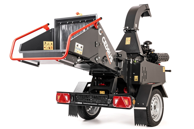 Hahn & Sohn Cedrus Professional R13P – profesionální benzínový štěpkovač/hydraulický podavač