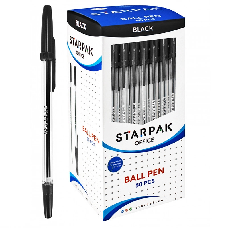 Kuličkové pero černé 0,7 mm