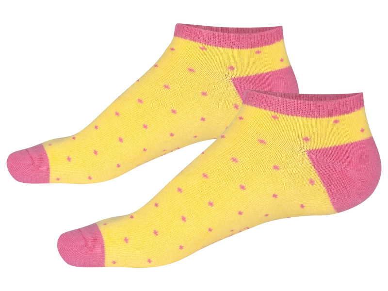 Soxo Dětské ponožky, 2 páry / 3 páry (citrony, 36-40)