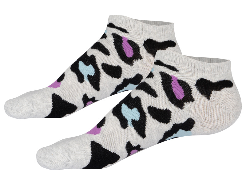 Soxo Dětské ponožky, 2 páry / 3 páry (zebra/lev, 36-40)