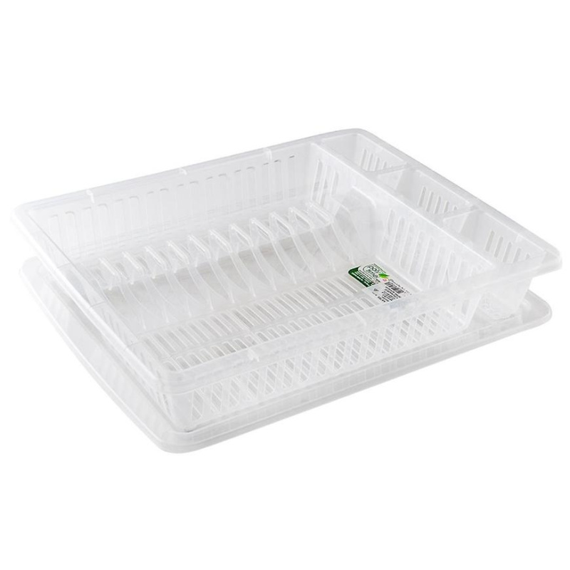 Sušák na nádobí transparentní