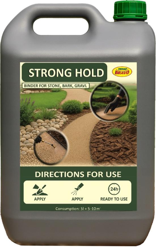 STRONG HOLD 5L stabilizátor na štěrk, kámen, kůru