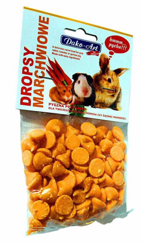 Pochoutka mrkvová hlodavec Dako 75 g