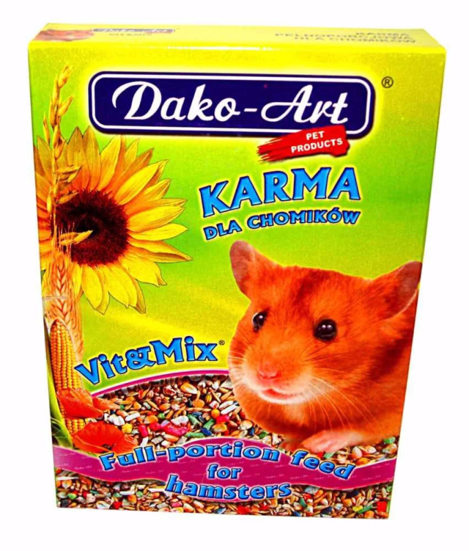 Krmivo s ovocem křeček Dako 0,5 kg