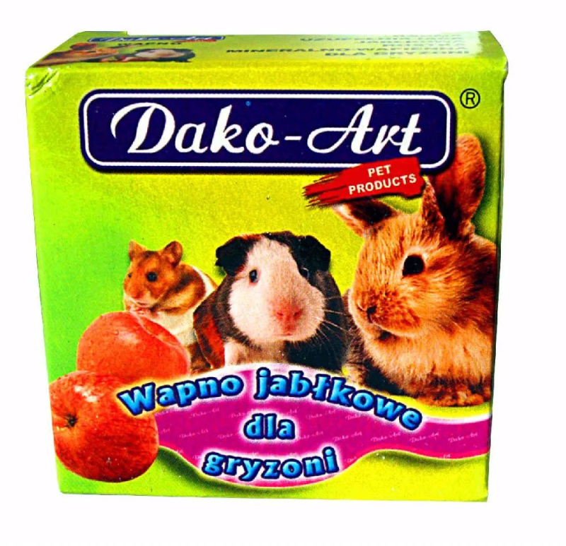 Minerální kámen s jablkem hlodavec Dako 40 g