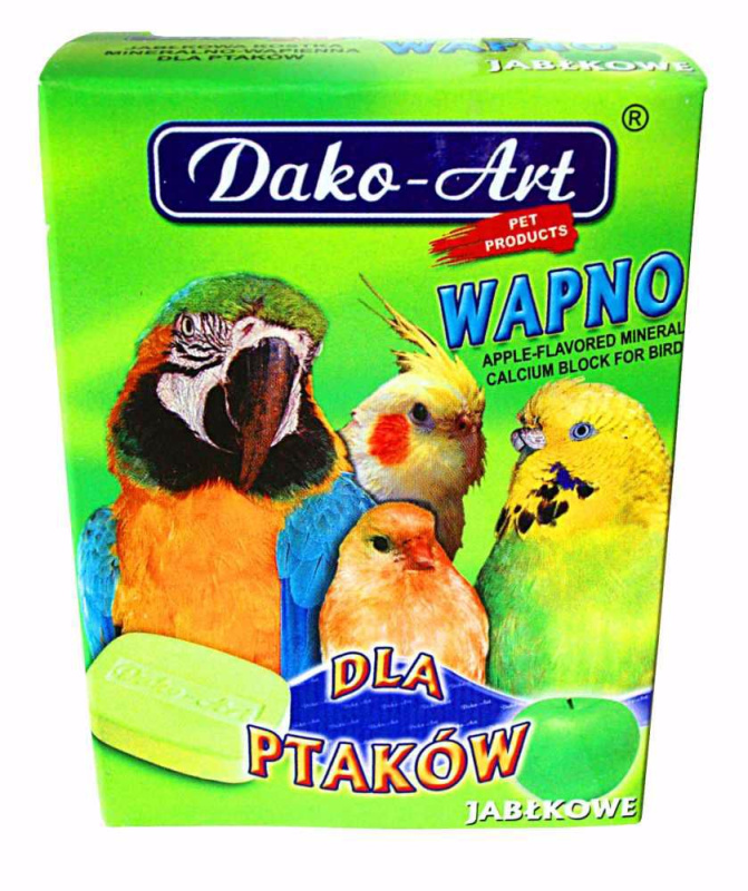 Minerální kámen s jablkem pták Dako 95 g