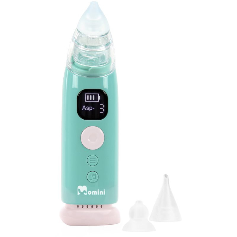 Momini Automatic Nasal Aspirator NasoClear odsávačka nosních hlenů elektrická 1 ks