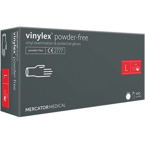 Mercator Medical Vinylové rukavice Mercator VINYLEX, nepudr., 100ks Velikost: L