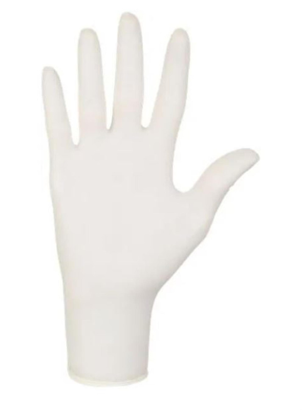 Rukavice Dermagel Coated - nepudr, bílé, vel. L