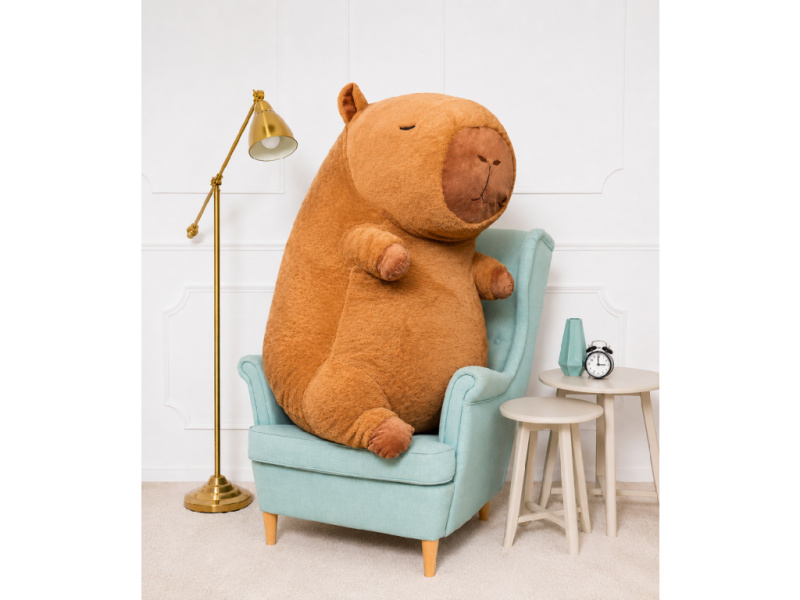 Tomido Kapibara Peter - 130 CM Kolor: brązowy, Warianty rozmiarowe: 130 cm