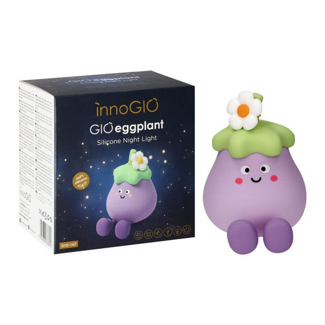 innoGIO Lampička GIOeggplant