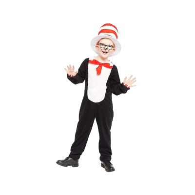 Kostým Černý kocour klučičí 130-140 cm