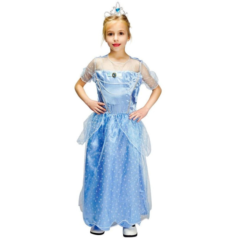 kostým ledová princezna pro děti 110–120 cm