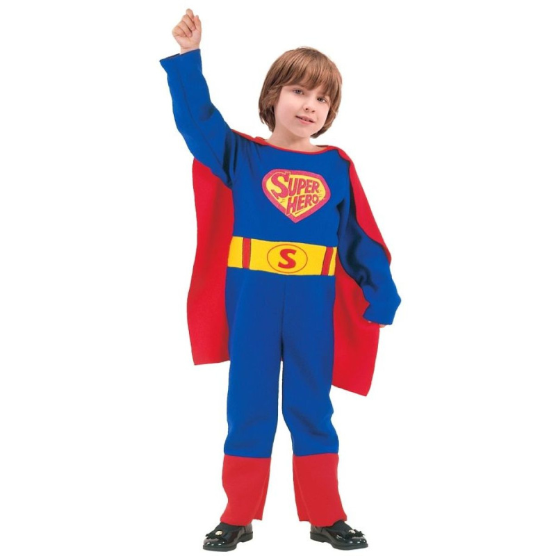 Dětský kostým superhrdiny 110–120 cm