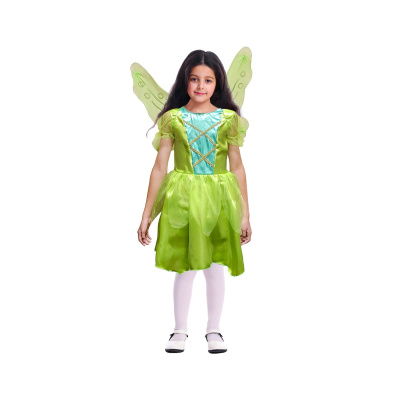 Dětský kostým zelená víla 130/140 cm