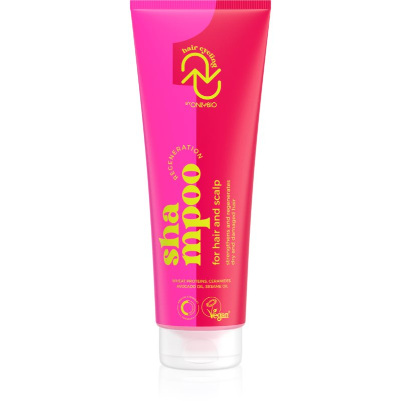 OnlyBio Hair Cycling Regeneration Shampoo hloubkově regenerační šampon pro všechny typy vlasů 250 ml