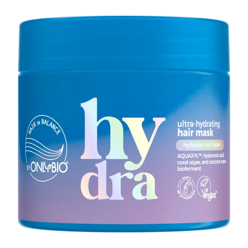 OnlyBio Hydratační maska na vlasy Hydra 400 ml