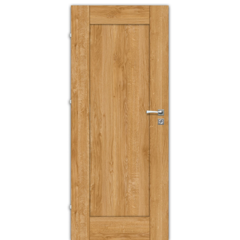 Voster Rámové falcové interiérové dveře Tago fólie CPL Dub karamel, 80 L