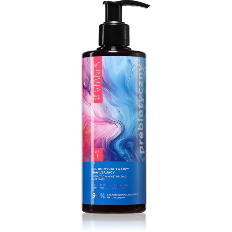 Vianek Prebiotic Moisturizing hydratační čisticí gel s prebiotiky 300 ml
