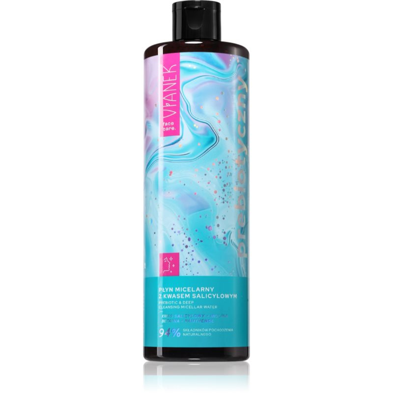 Vianek Prebiotic Deep Cleansing čisticí micelární voda s prebiotiky 400 ml