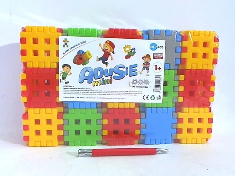 Adusie mini konstrukční kostky 90 ks