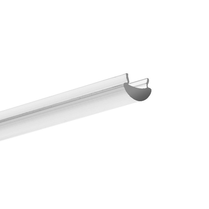 Difuzor KLUŚ LENSO-11R 10-90DEG pro LED hliníkové profily čirý 3m