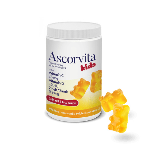 ASCORVITA Kids želé medvídci 60 kusů