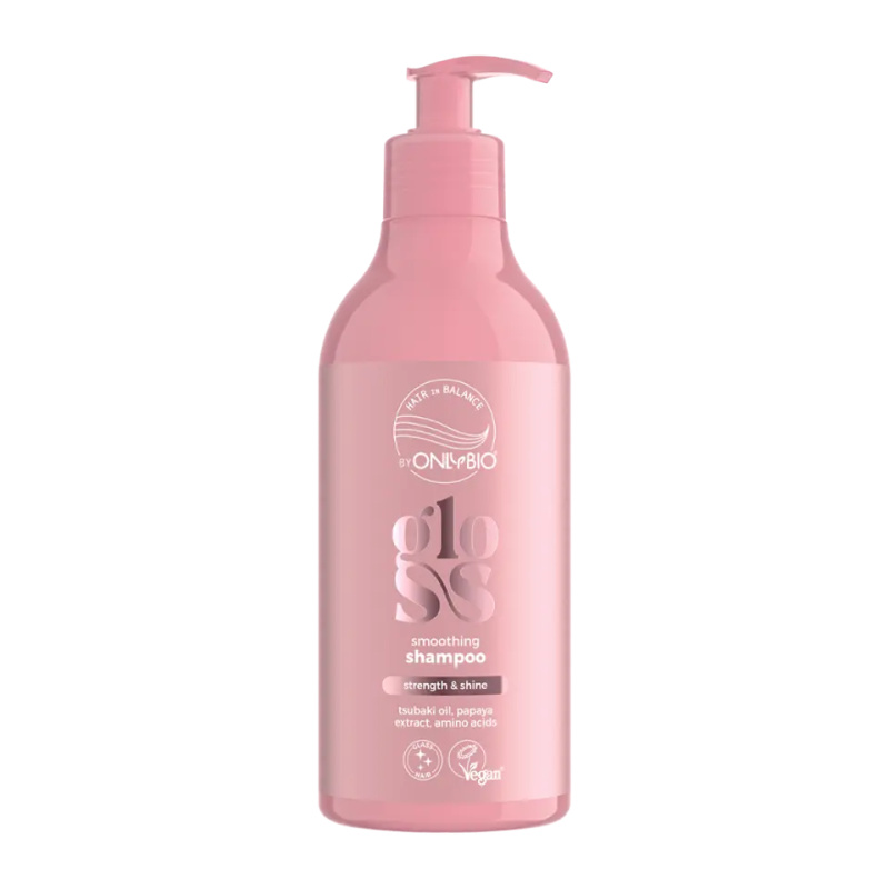 OnlyBio Vyhlazující šampon Gloss 400 ml